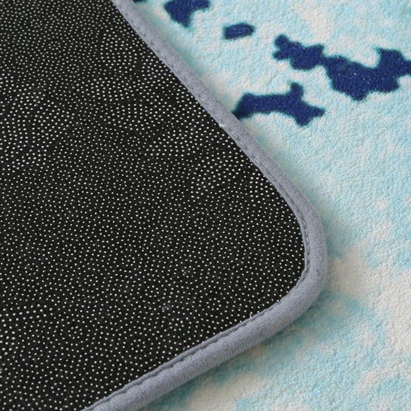 Bohemian Harlequin Print Carpet Polyester Area Rug Washable Indoor Carpet for Home Decoration