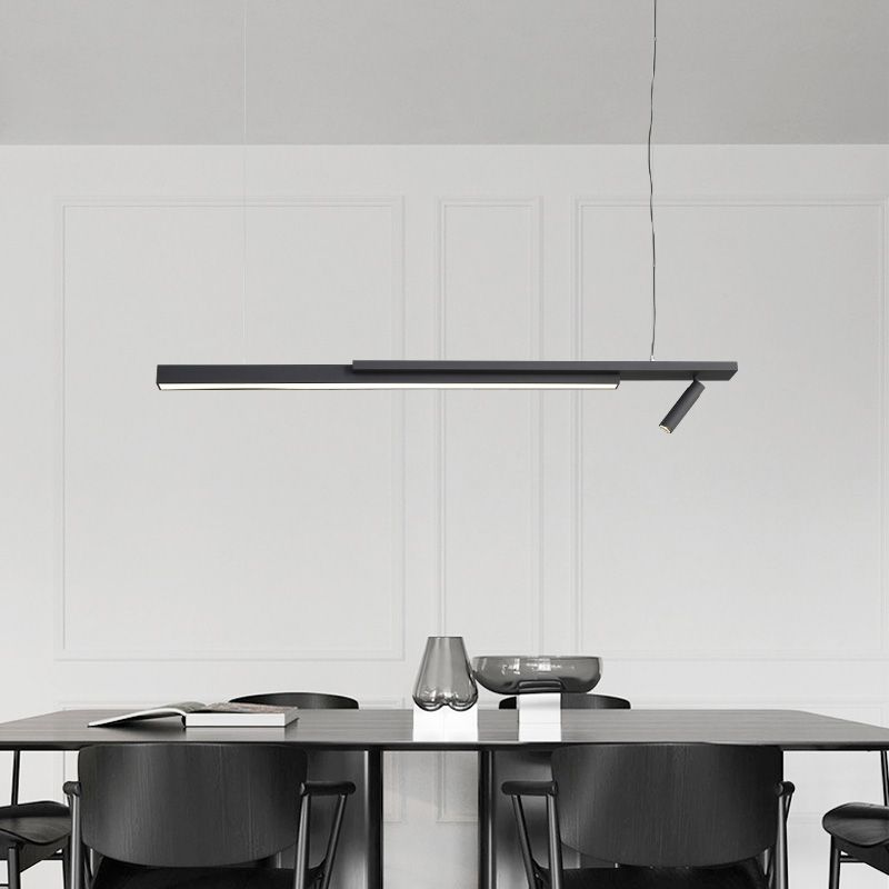 Linear Isola Lighting Isola Fissature Luci a sospensione da cucina contemporanea