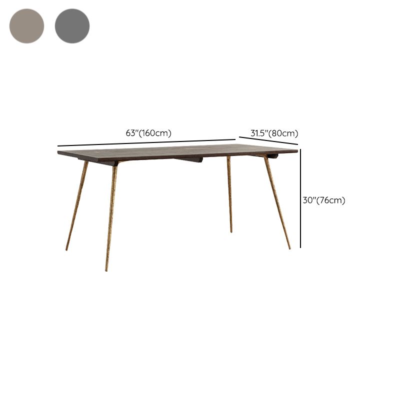 Modern 1/4/5/6/7 Pieces Dining Set Rectangle Oak Wood Dining Table for Dining Room