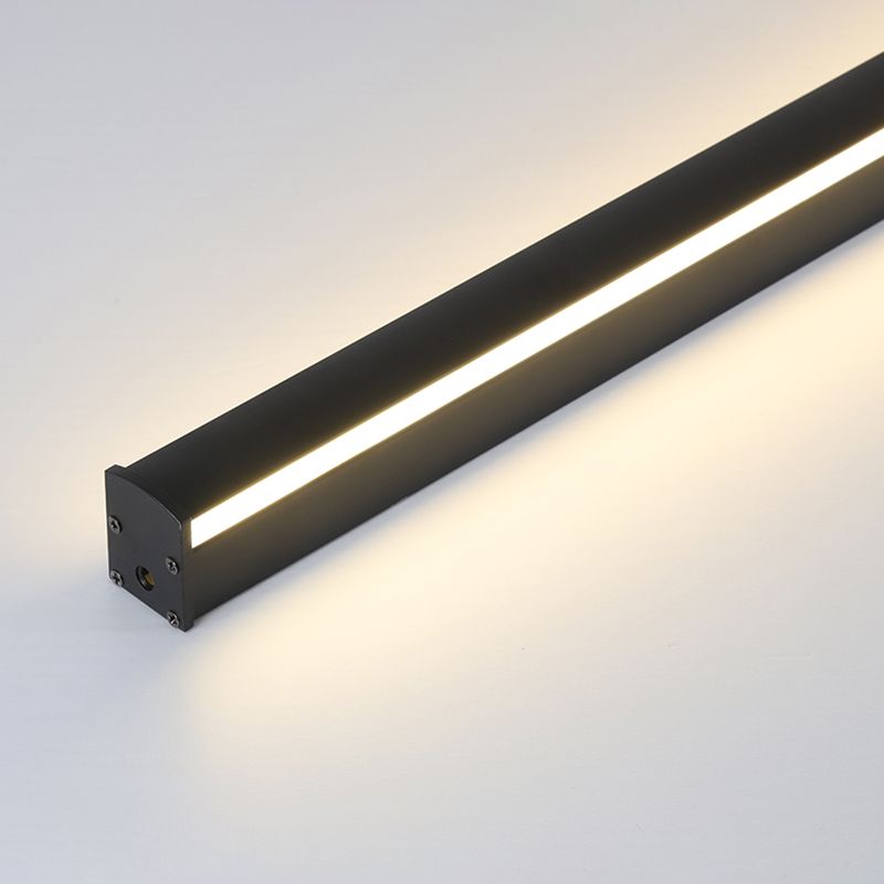 Forme linéaire Murale Murce MODERNE STYLE MODERNE 1- Éclairage mural léger en noir