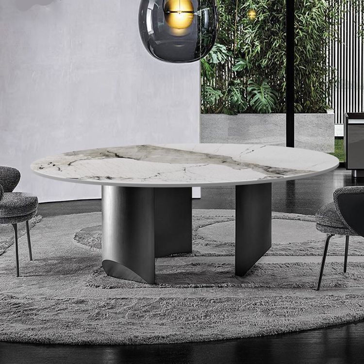 Industrial Dinner Room Kitchen Table Round Dining Room Table