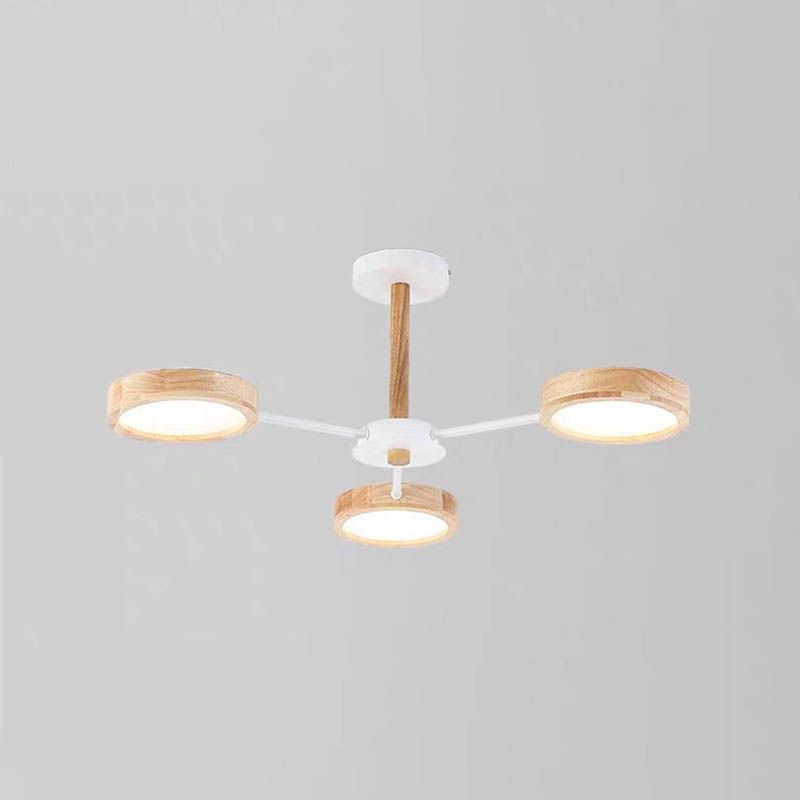Zeitgenössischer Stil Geometrieform Pendant Kronleuchter Metall Kronleuchter Beleuchtung