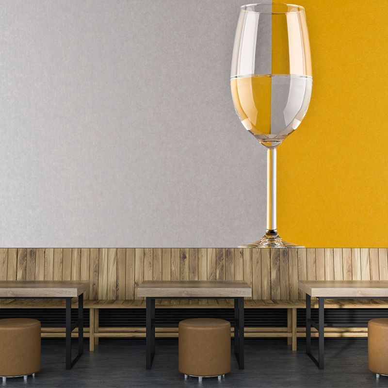 Modern Customized Wine Removable Wall Mural for Bar, Moisture Resistant
