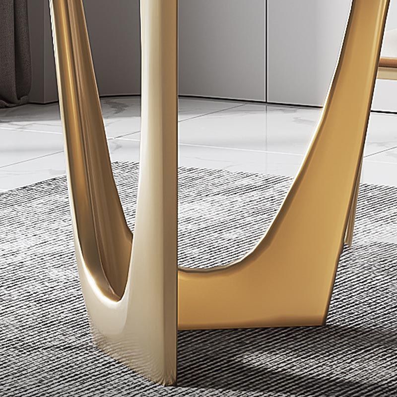 Designer Style Sintered Stone Top Dining Table Set Rectangular 1/4/5/7 Pieces Dining Set