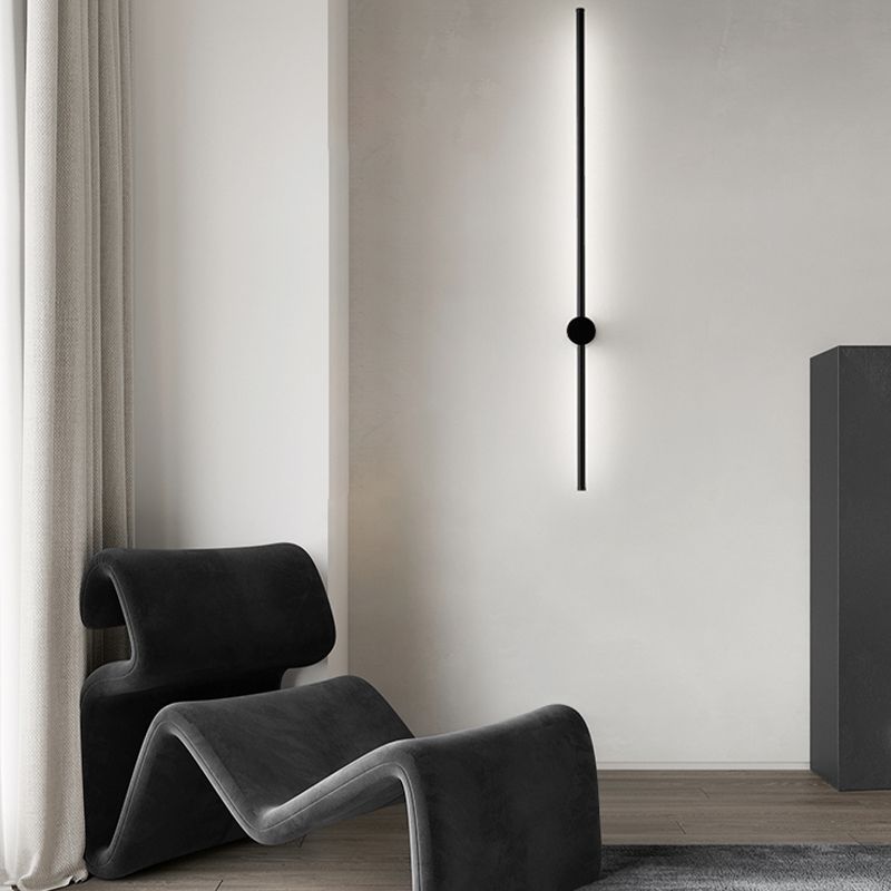 Contemporary Metal Wall Lighting Ideas Black Wall Lamp for Dining Room