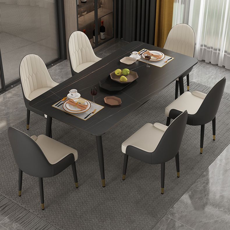 1/2/5/7 Pieces Dining Set Modern Sintered Stone Dining Furniture Set /Separate Items