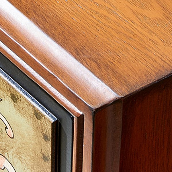 Traditional Storage Chest Solid Wood Dresser with 3/4/5 Drawers , 16.38 Inch W