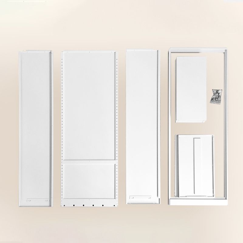 Modern Closed Back Shelf Bookcase Shelves Included for Home Office