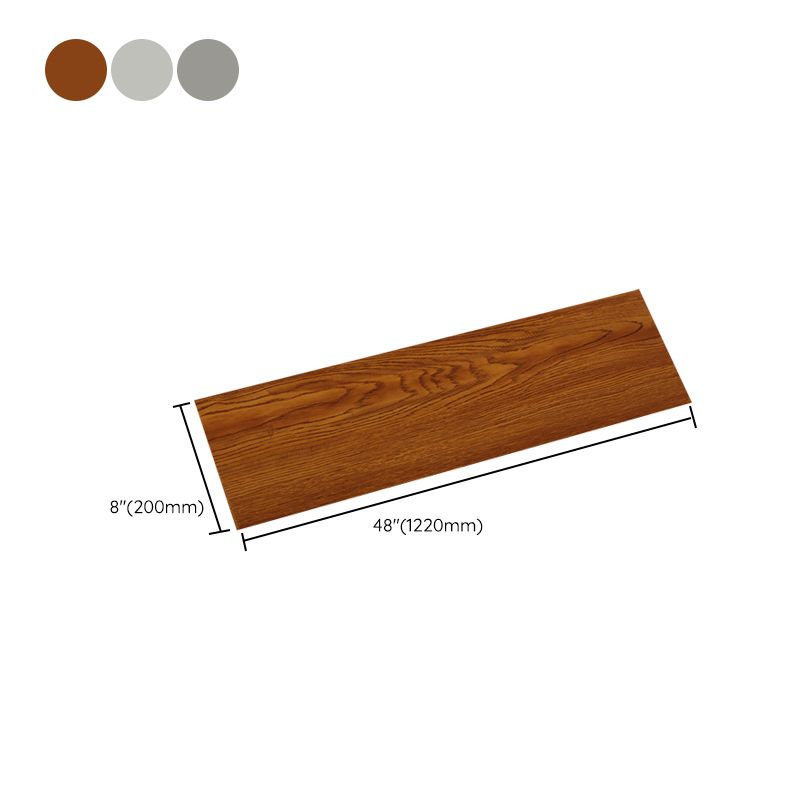 Double Click-Lock Laminate Flooring Stain Resistant Laminate Plank Flooring