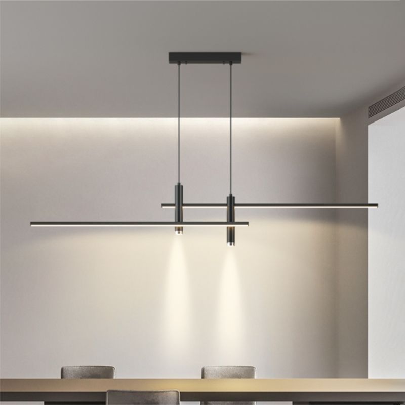 47.5/35.5 Long Hanging Pendant Lights Simplicity Island Lamps for Living Room Dinning Room