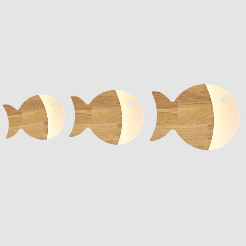 1 lumière géométrique murale desmpes murales de style moderne lumières murales en bois