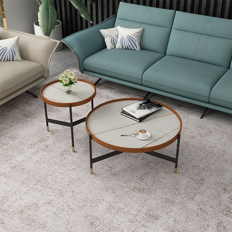 3 Legs 2 Bunching Coffee Tables Tray Top Slate Top Cocktail Table