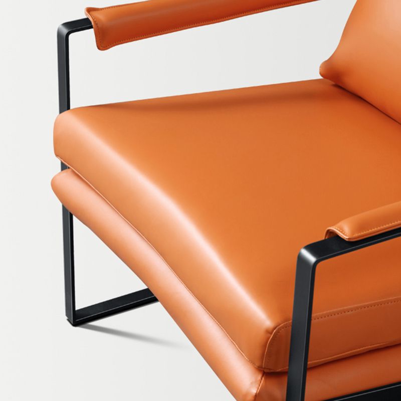 Faux Leather Chair 27.5" L x27.9" W x29.5" H Arms Included Chair