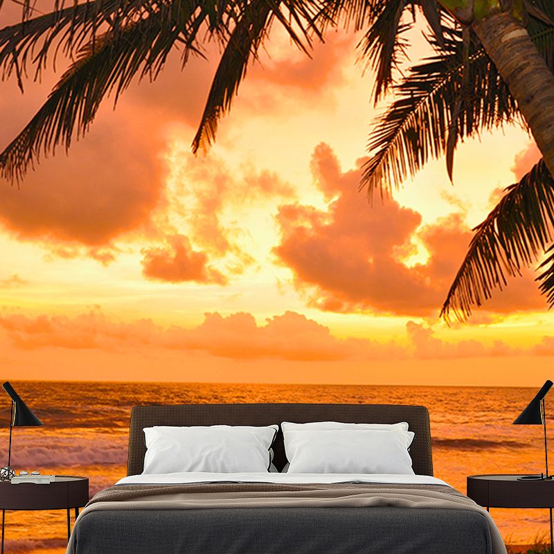 Tropical Scenery Modern Style Photography Wall Mural Wallpaper Bedroom Wall Mural