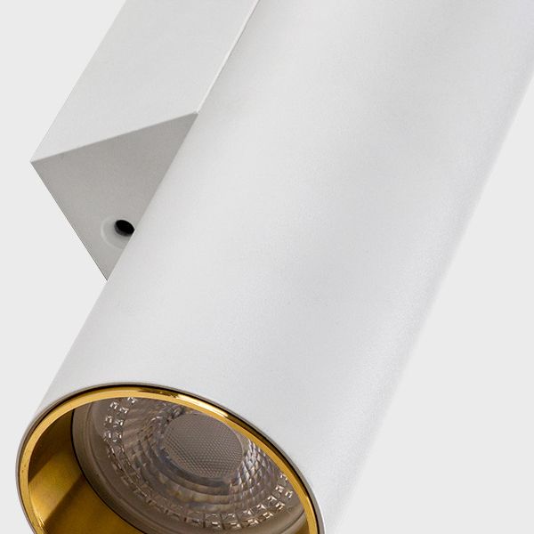 Modern Creative Wall Lamp Aluminium Cylindrical Wall Sconce for Living Room