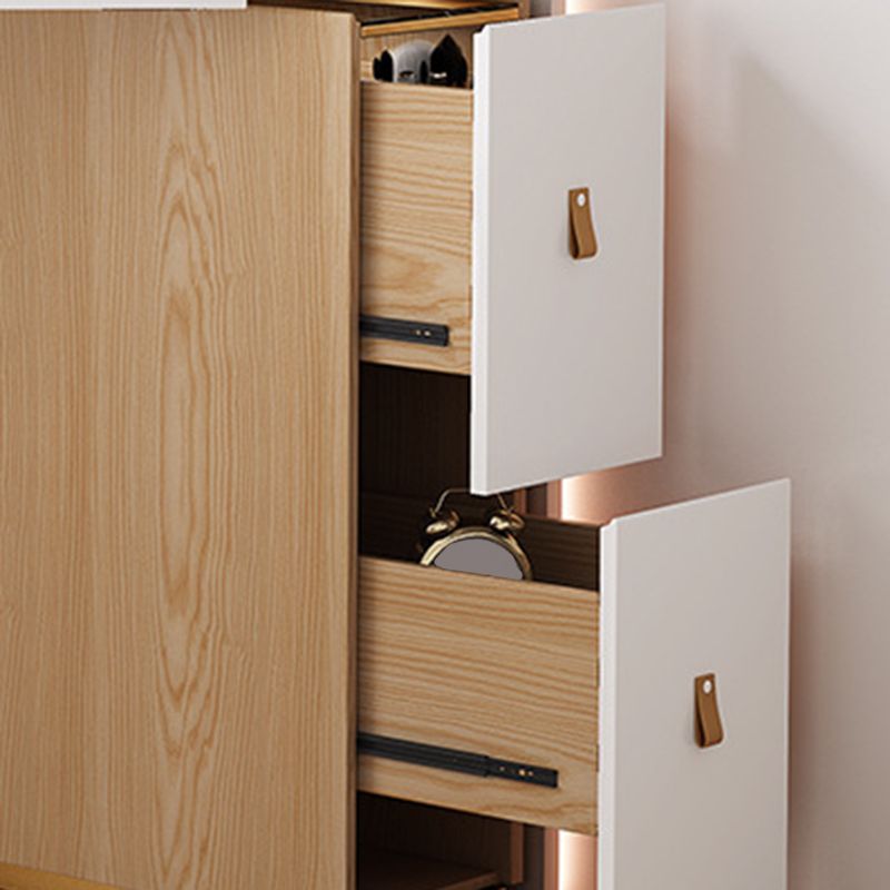 4-Drawers Mirrored Dressing Table Glass Top Make-up Vanity Stool Set