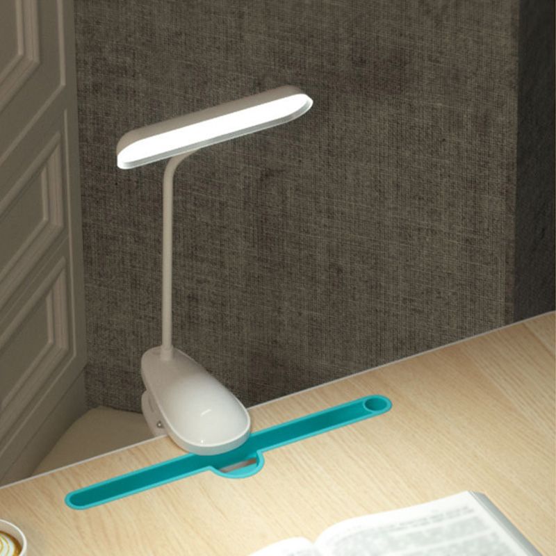 Clamp-on Design Macaroon Style LED Table Lamp Eye Protection Bedside Reading Lamp in Warm White Light