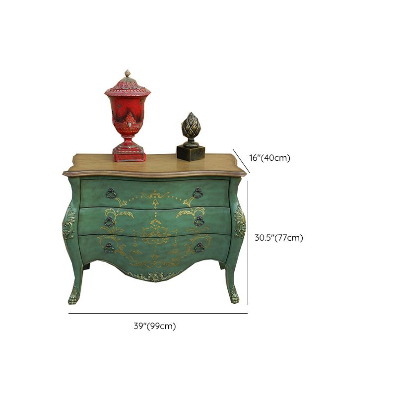 Classic Glam Storage Chest Solid Wood Storage Chest Dresser with 2/3 Drawers