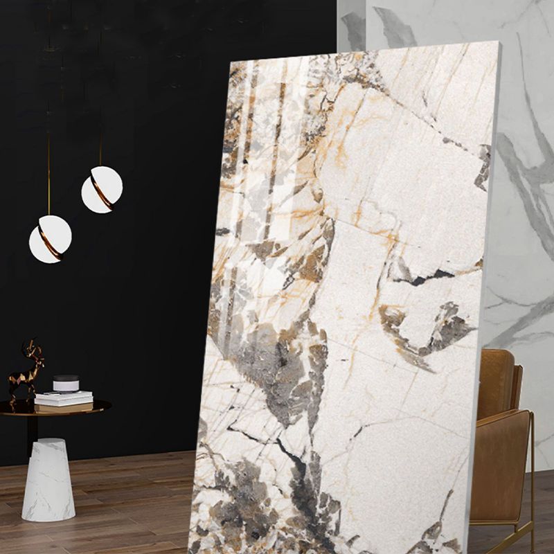 Polished Floor and Wall Tile Modern Patterned Floor and Wall Tile