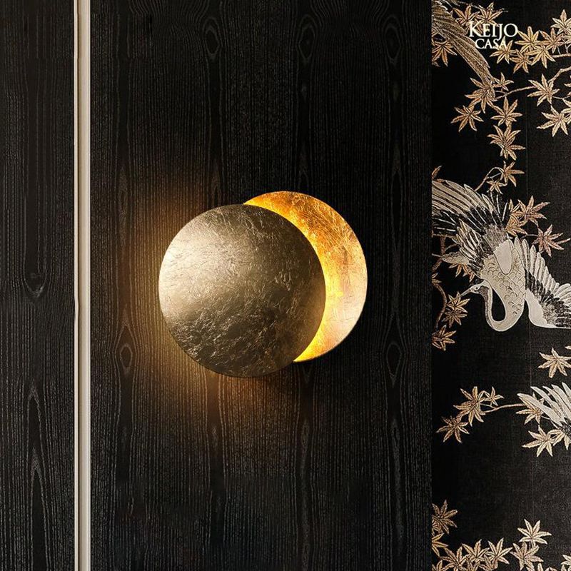 Lunar Eclipse Wall Mount Lamp Fixture LED Nordic Modern Aisle Staircase Wall Sconce