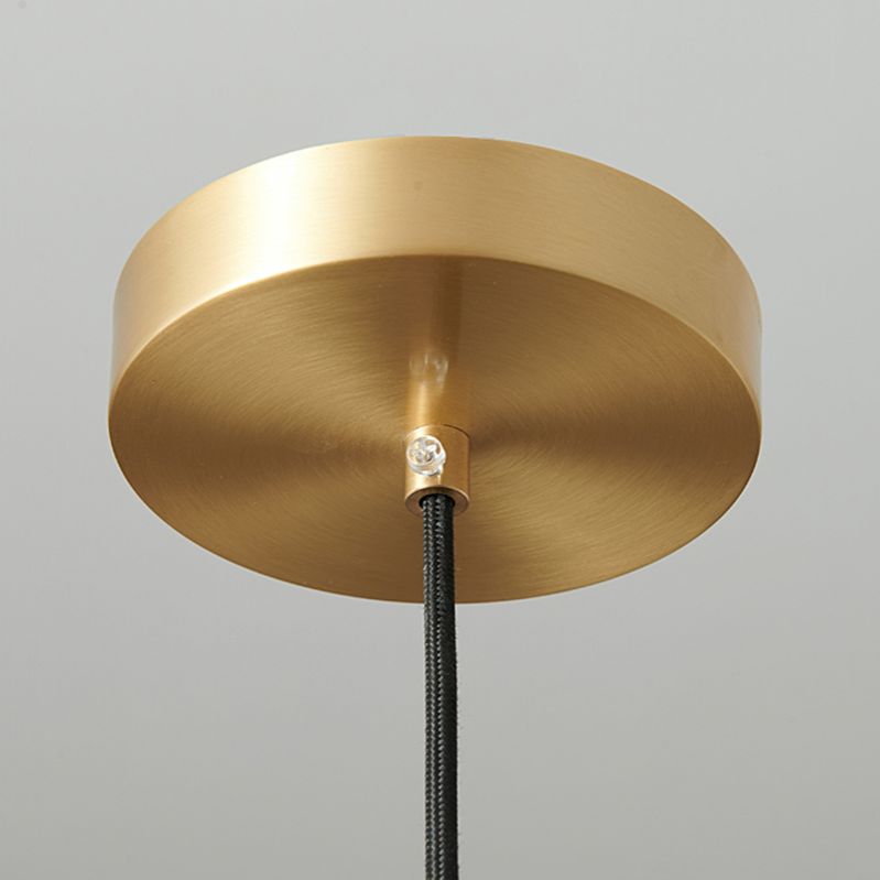 Geometric Suspension Pendant Modern Style Crystal 1 Light Down Lighting