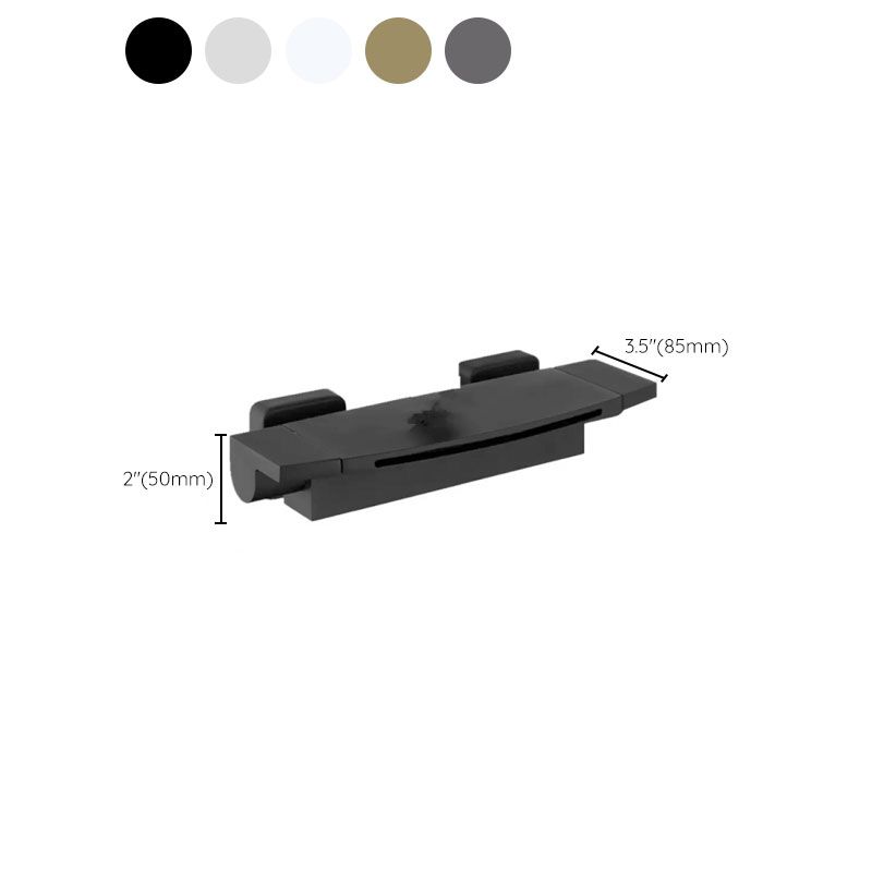 Modern Tub Faucet Trim Copper with Handles and Diverter Wall Mount Bath Filler Trim