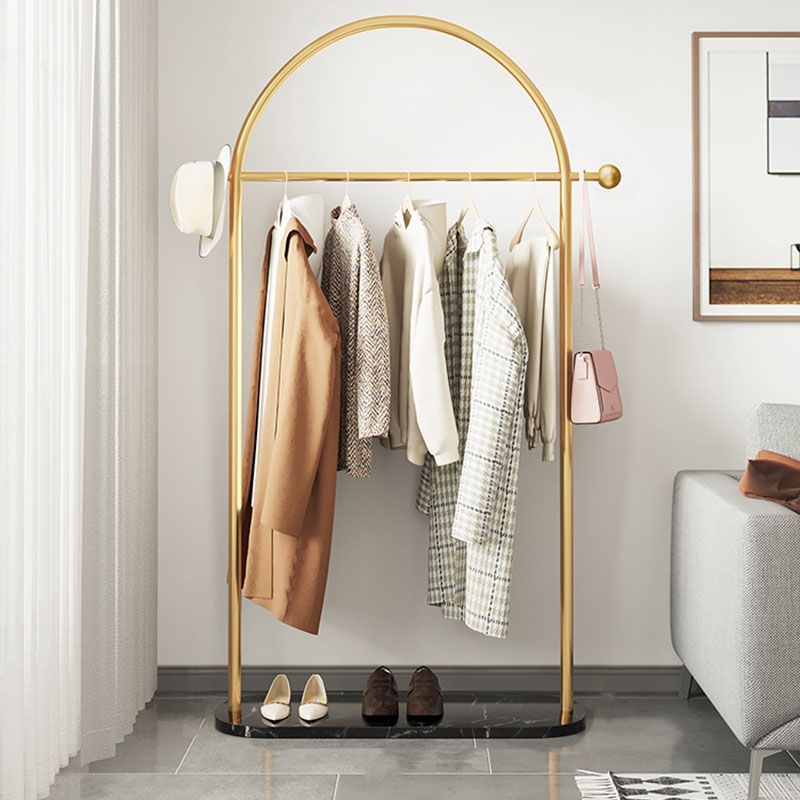 Gorgeous Metal Coat Rack Marble Bottom Coat Rack With Storage