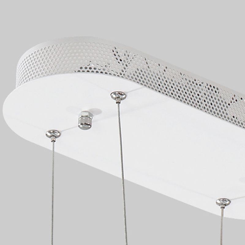 Modern Hanging Lighting Fixture Household LED Chandelier for Sitting Room