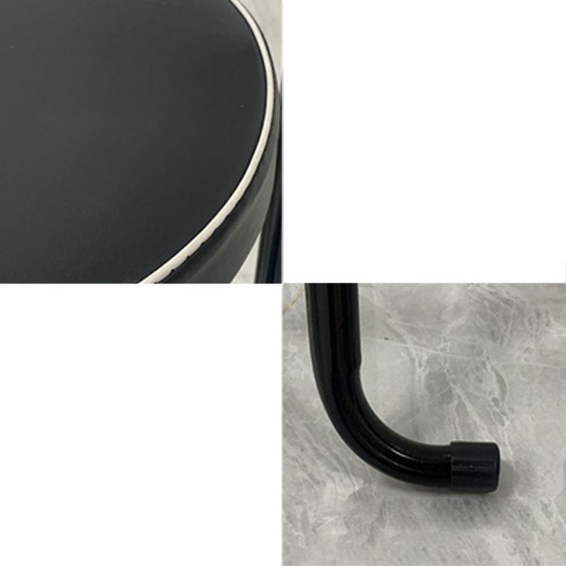 Contemporary Indoor Bar Stools Folding Counter Stool with Metal Legs
