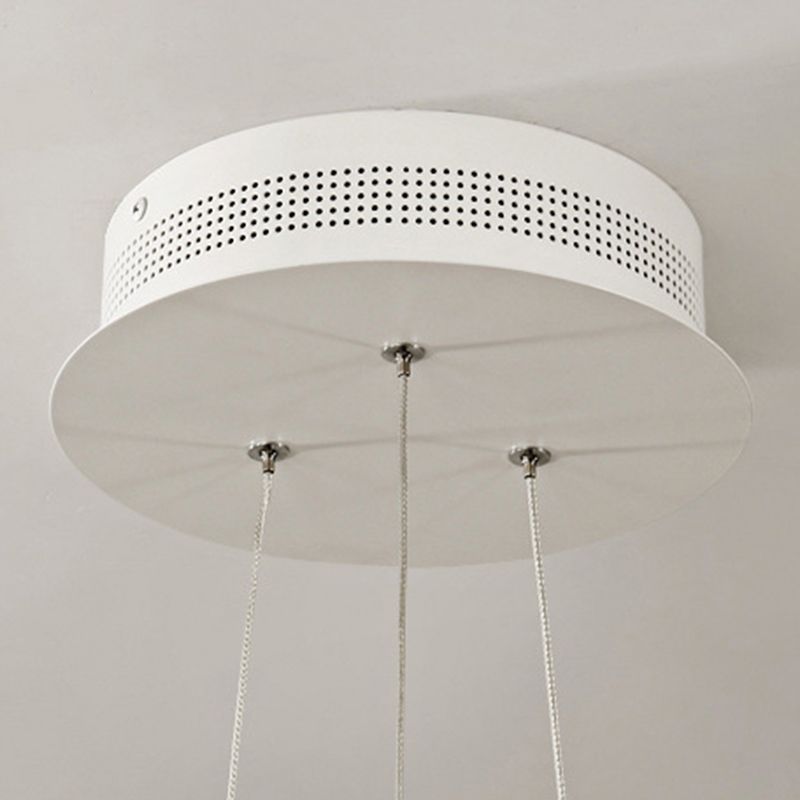 Cirkel hangende licht moderne stijl metalen led hangende verlichtingsarmaturen voor eetkamer woonkamer