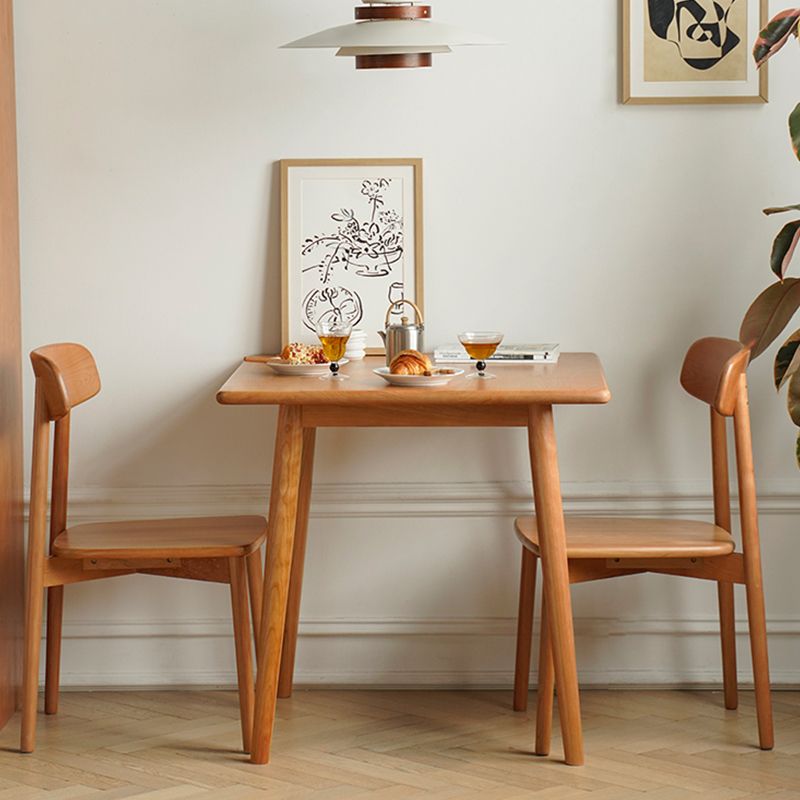 1/3 Piece Modern Style Dining Room Chair and Table Set with Solid Wood