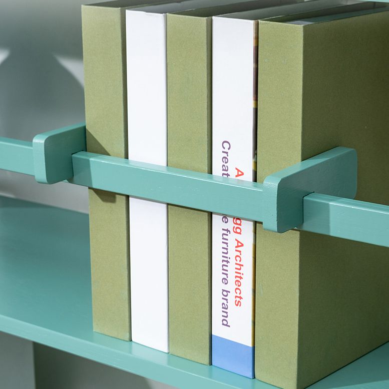 Rectangle Wooden Bookshelf Modern Style Home Office Bookcase