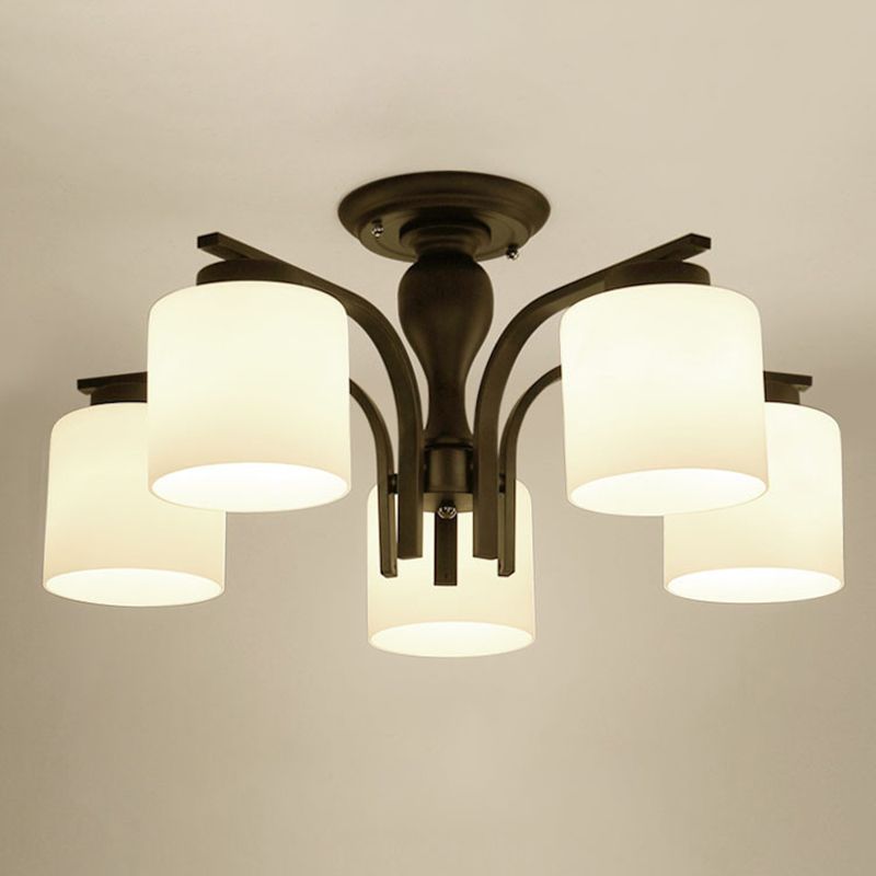 Sputnik Diseño de lámpara de techo de vidrio de vidrio Luz de techo