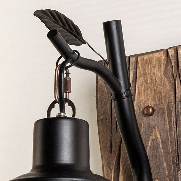 Industrial Vintage Wall Sconce Suspended Guard Wall Mounted Light for Restaurant Bar