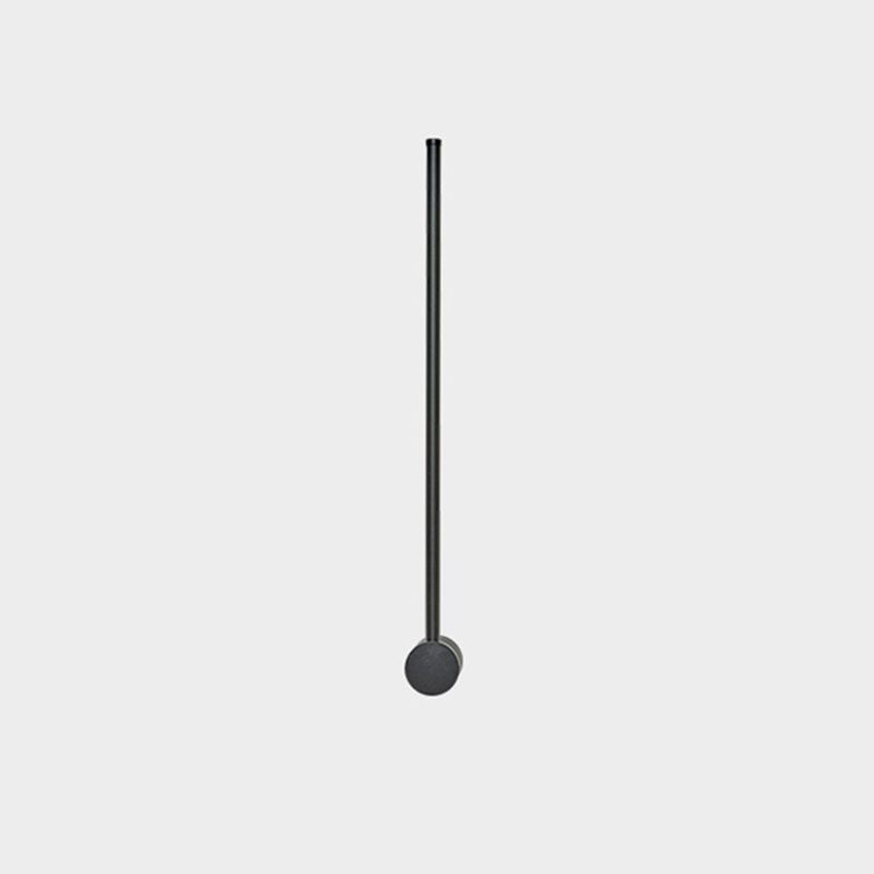 Modern Style Linear Wall Sconces Metal 1 Light Wall Mount Light Fixture in Black