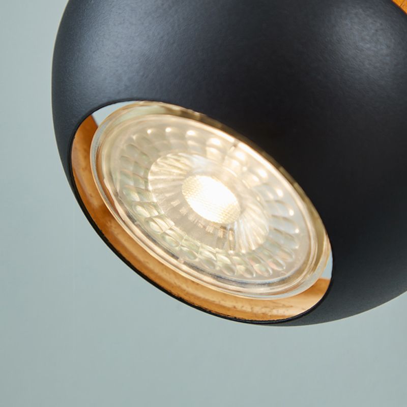 1-Light Wall Light Fixtures Modern Metal Shade Wall Mounted Lighting for Bedroom