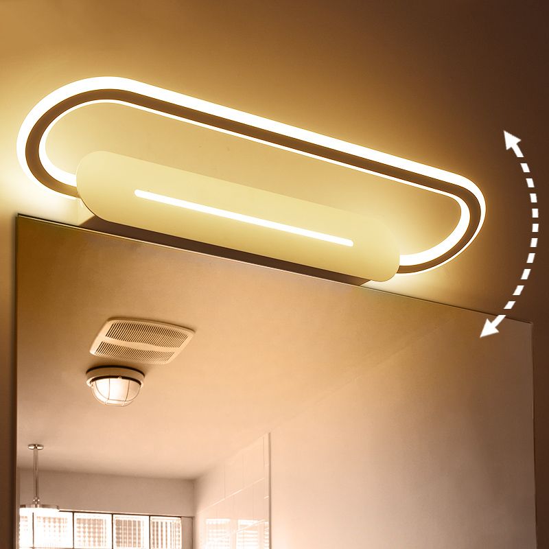Schleifeform badezimmer Eitelkeitsleuchte Metallic Minimalist LED Wandhalterung Leuchte