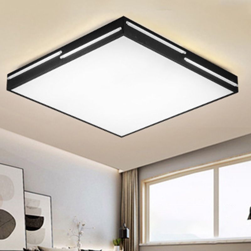 Plafonnier LED en acrylique de conception de Style moderne, luminaire de plafond encastré pour le salon
