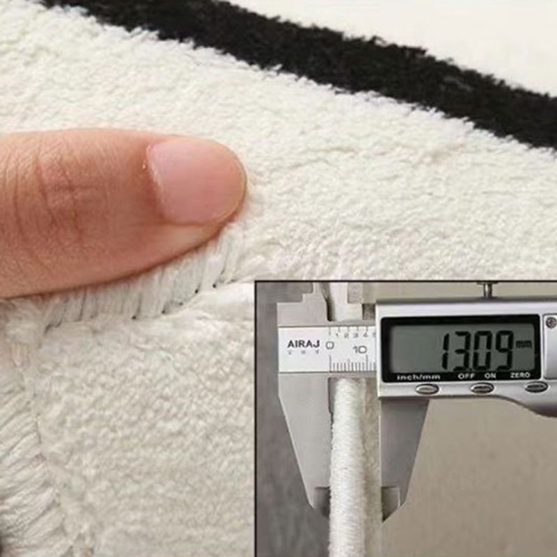 Yellow Modern Carpet Polyester Flower Carpet Stain Resistant Carpet for Home Decor