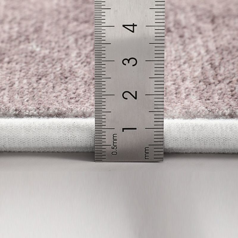 Grey Tone Geometric Lines Rug Polyester Relaxing Anti-Slip Backing Indoor Rug for Living Room