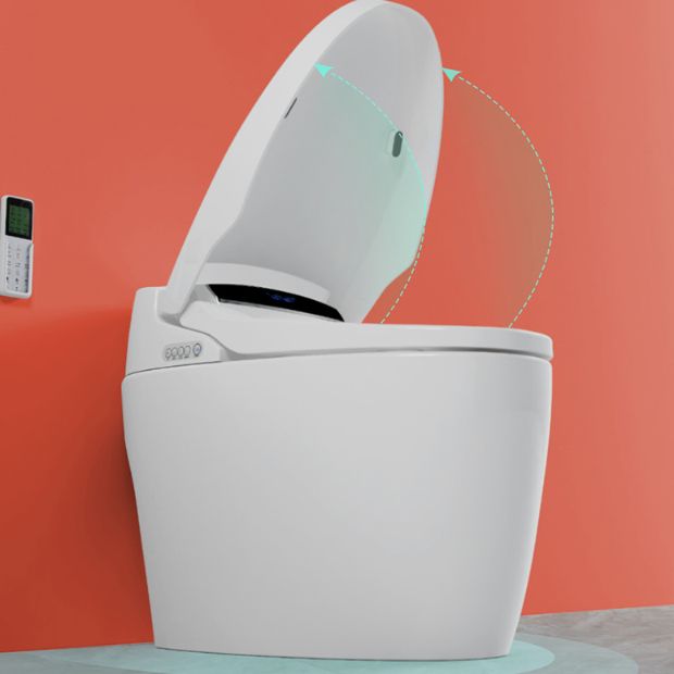 Modern Siphon Jet White Urine Toilet Wall Hung Flush Toilet with Toilet Seat