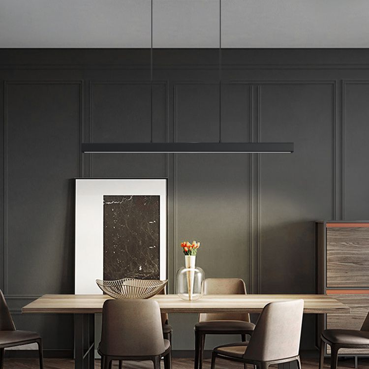 Metal Linear Island Lighting Chandelier Lighting Fixtures Modern Chandelier