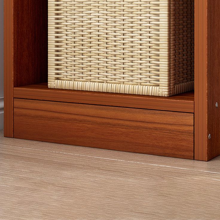 Wooden Bookcase Modern Home Living Room Study Corner Bookshelf