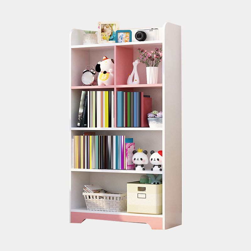 Modern Artificial Wood Bookcase Open Back Bookshelf for Any Room