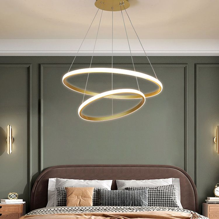 Accesorios de iluminación colgante circular