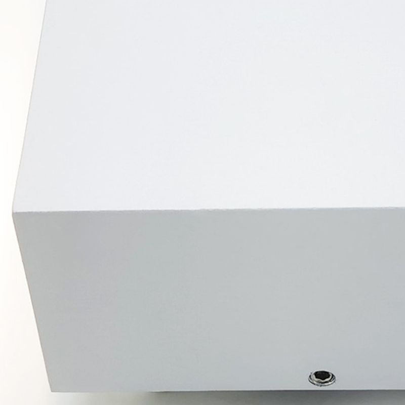 Contemporary Aluminum Wall Light Cube 4" Wide Wall Washer for Living Room