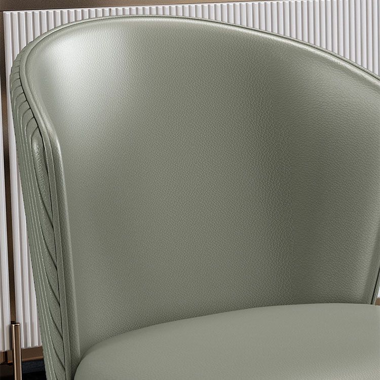 Silla de comedor tapizada con acabado mate moderno del lado del Wingback del hotel