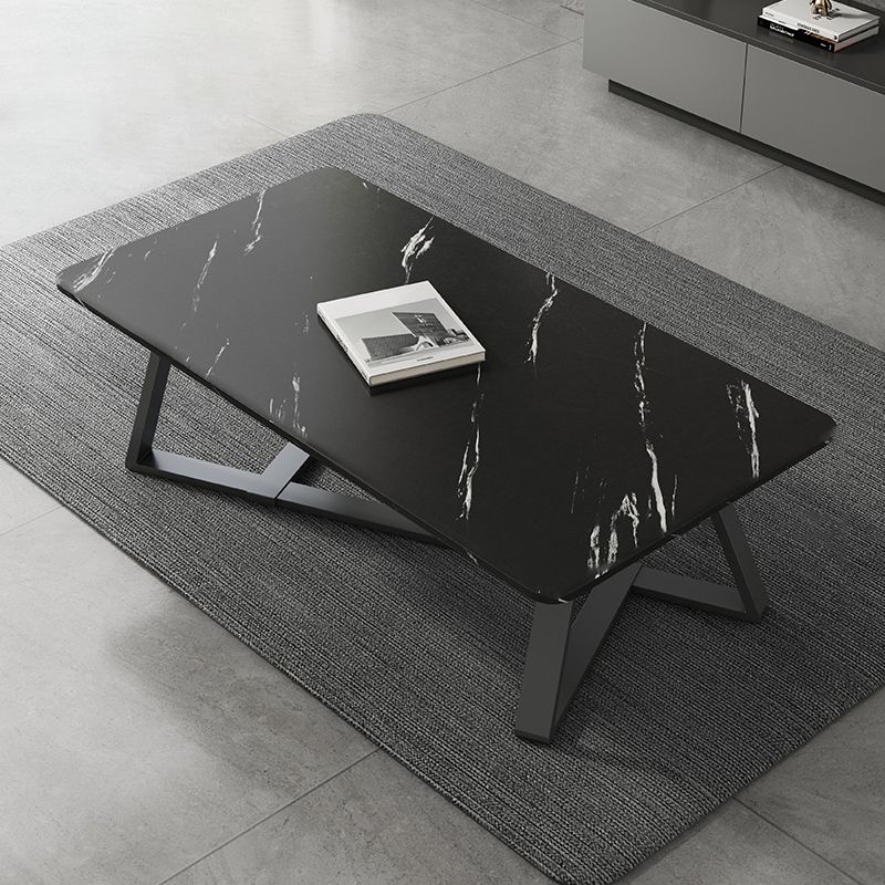 Rectangle Wooden Coffee Table Modern Coffee Table for Living Room