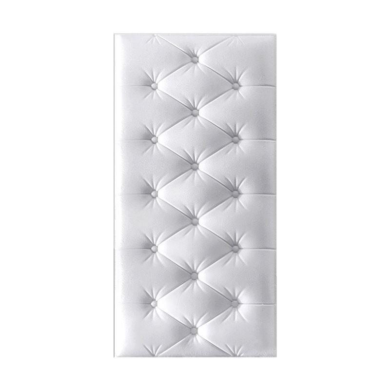 Contemporary Wainscoting Peel and Press Wainscoting with Cushion