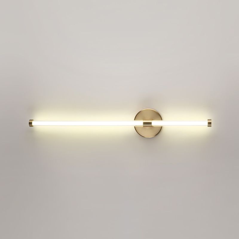 Nordic Mur Light Strip Forme LED Appiculture murale avec une teinte en verre pour la chambre